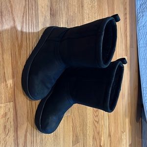 Gently used UGG black waterproof boots.